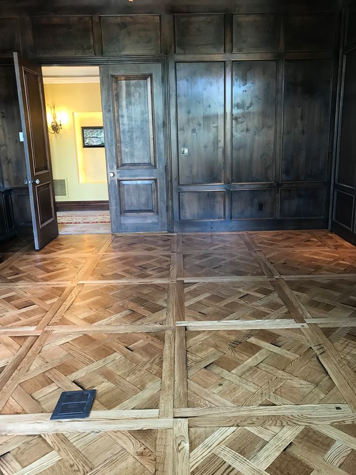 Versailles Parquet Custom Crafted By Mission Hardwood
